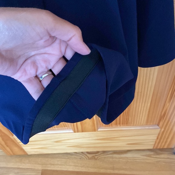 B.Darlin blue and cream dress - Picture 5 of 6